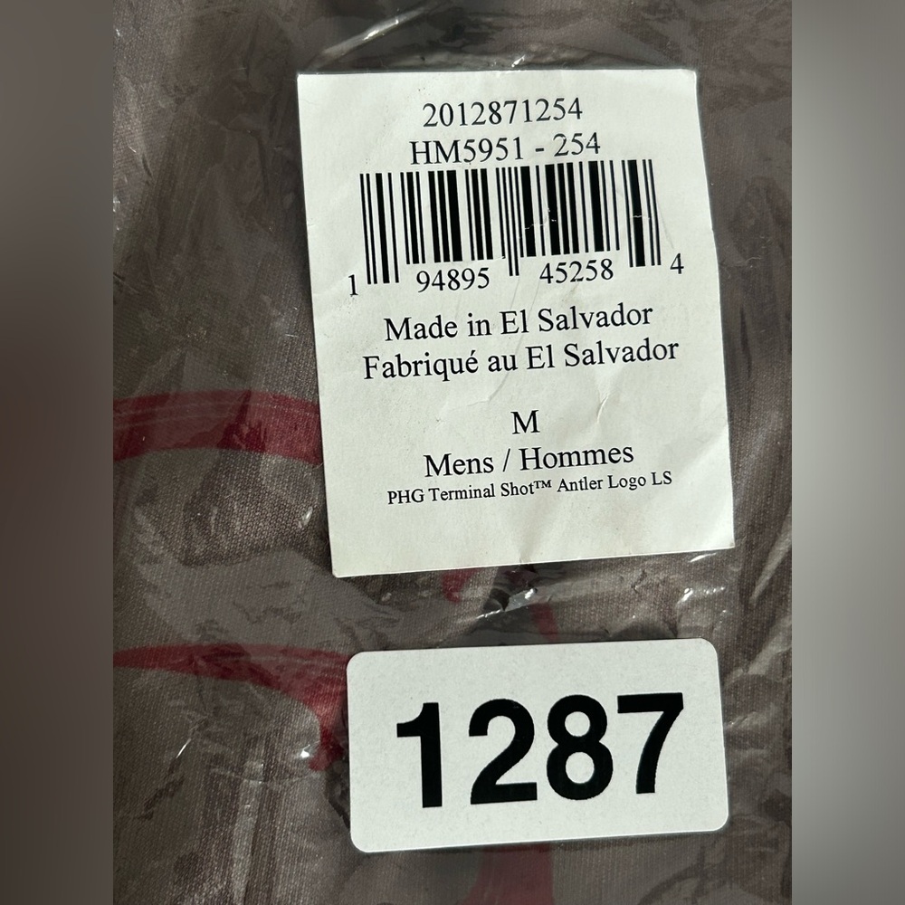 COPY - Men's charcoal Gray Long Sleeve Shirt cod: 1287 - Picture 6 of 6